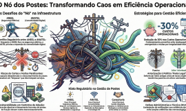 O Nó do Poste: Desafios e Estratégias na Gestão de Infraestrutura de Telecomunicações